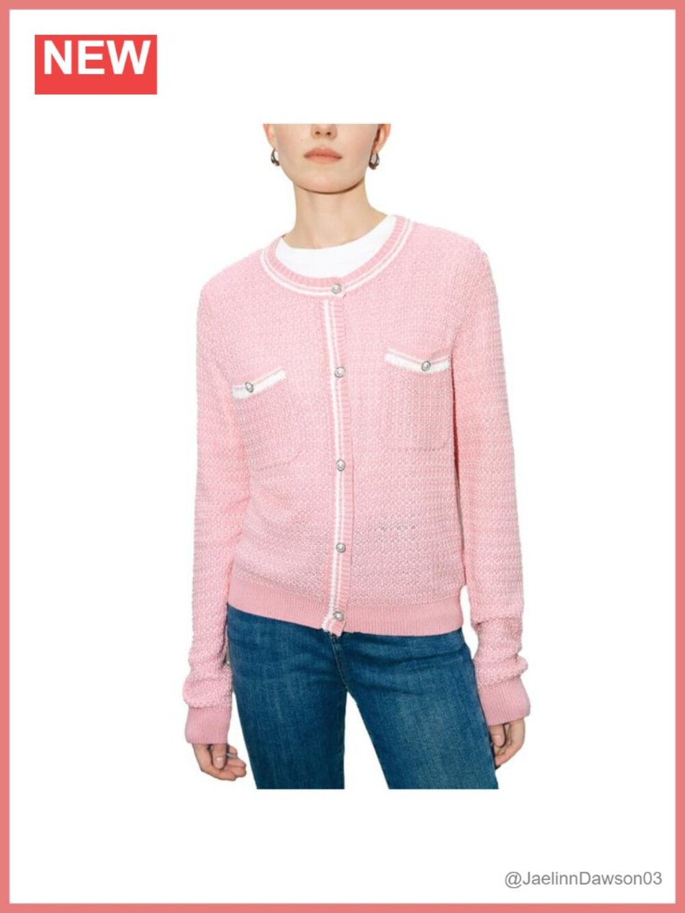 Women's Long Sleeve Button Down Open Front Knitted Cardigan Sweater